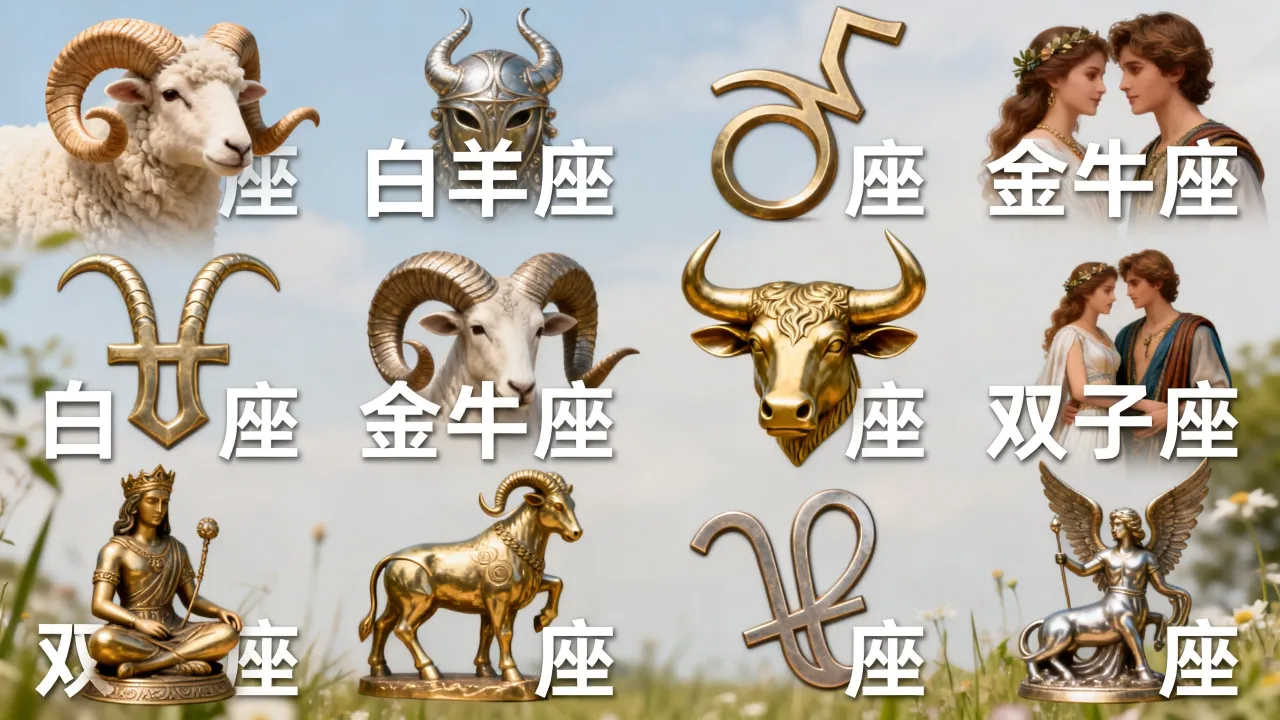 十二星座越长越全怎么回事，十二星座长大变化准吗