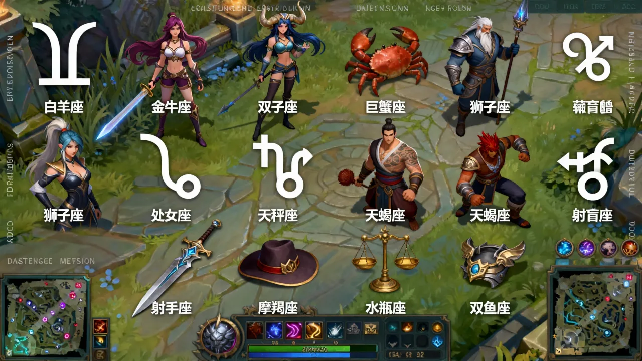 十二星座打lol谁最厉害,你的星座适合玩哪个位置? 十二星座打lol谁最厉害,你的星座适合玩哪个位置?