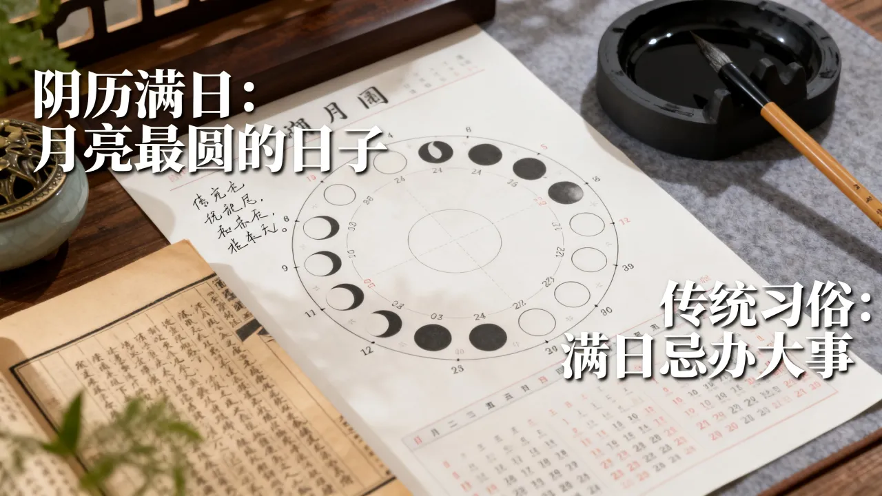阴历满日是什么意思，阴历满日适不适合办大事？