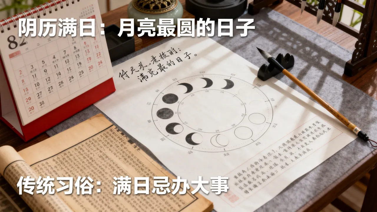 阴历满日是什么意思，阴历满日适不适合办大事？