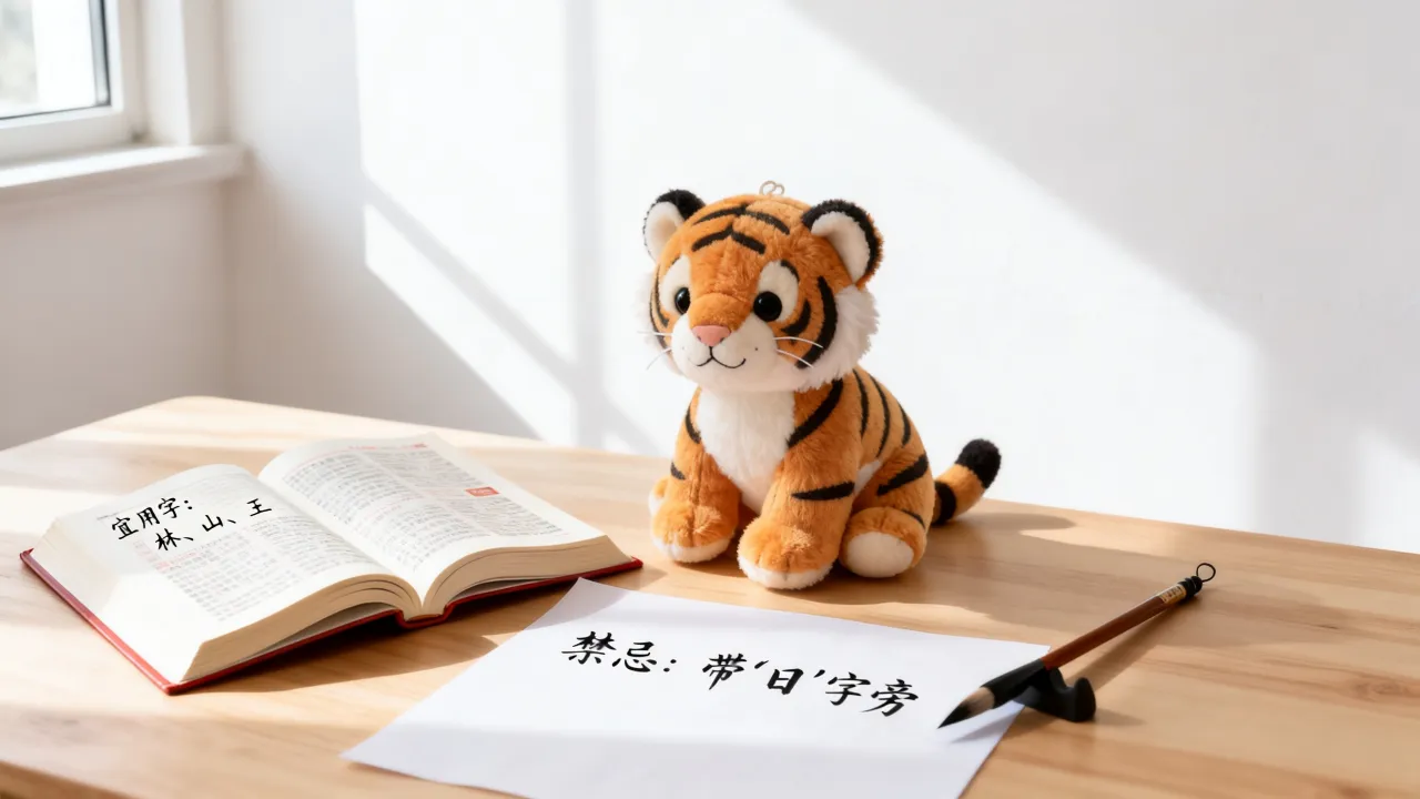 南海虎宝宝起名怎么取，虎宝宝取名禁忌和宜用字有哪些？