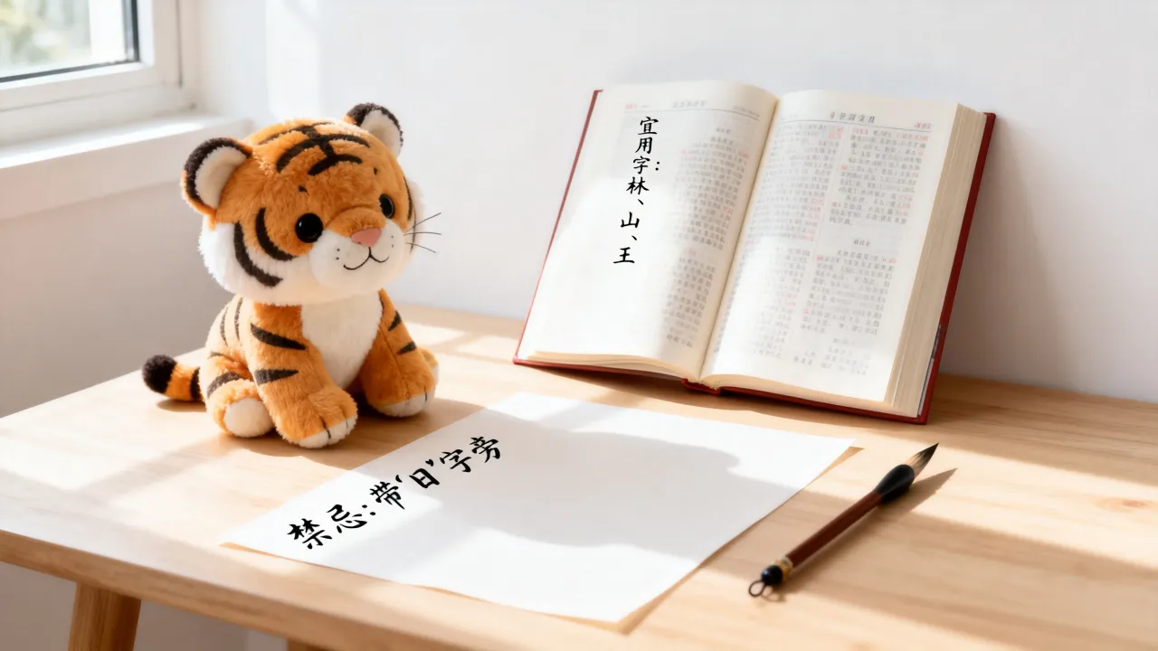 南海虎宝宝起名怎么取，虎宝宝取名禁忌和宜用字有哪些？