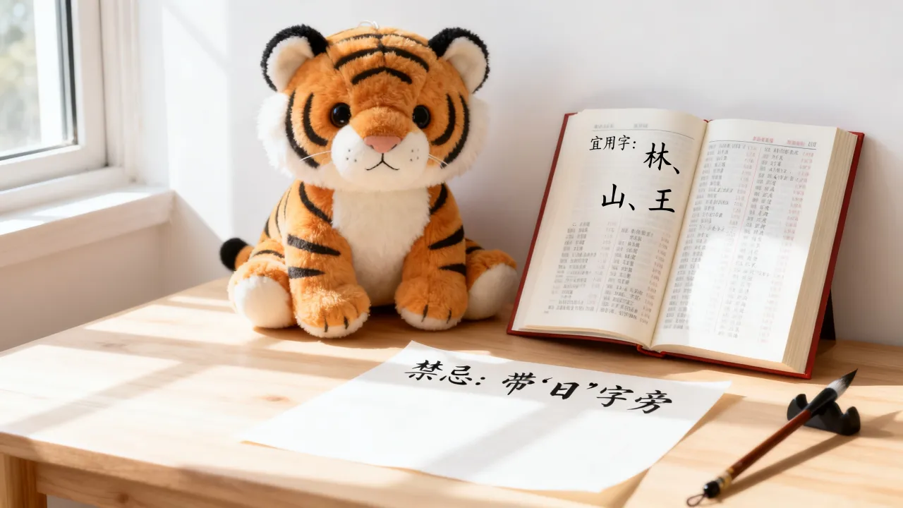 南海虎宝宝起名怎么取，虎宝宝取名禁忌和宜用字有哪些？