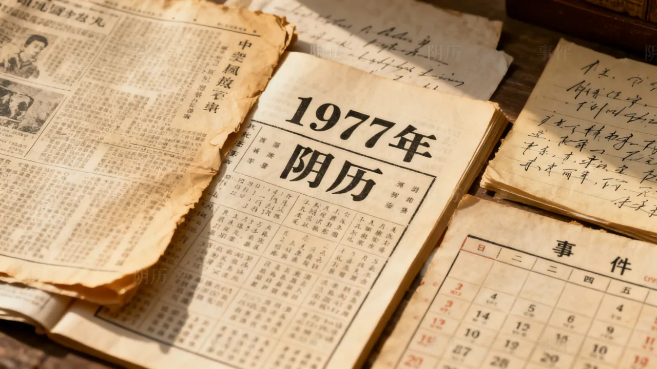 1977年阴历发生了什么大事，阴历1977年事件真相揭秘
