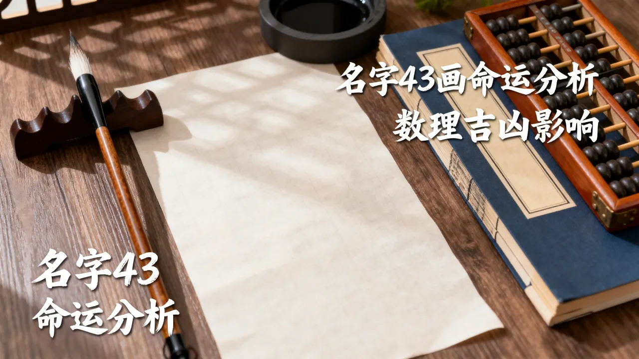 名字43画命运好不好?名字43画数理吉凶对人生影响 名字43画命运好不好?名字43画数理吉凶对人生影响