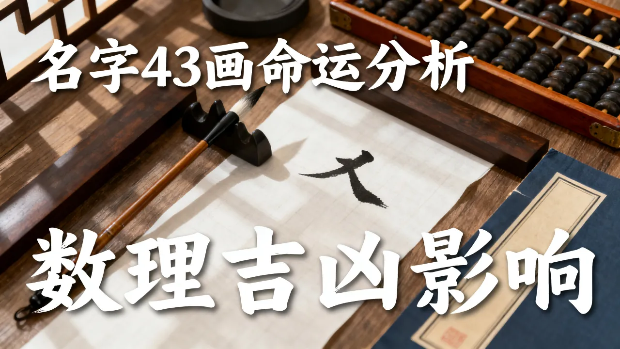名字43画命运好不好?名字43画数理吉凶对人生影响 名字43画命运好不好?名字43画数理吉凶对人生影响