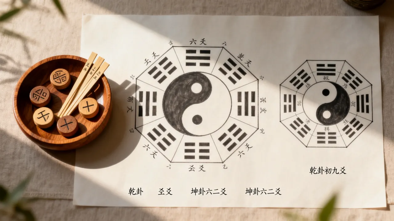 八卦爻位怎么看吉凶图,六爻卦象图解吉凶断卦秘诀 八卦爻位怎么看吉凶图,六爻卦象图解吉凶断卦秘诀