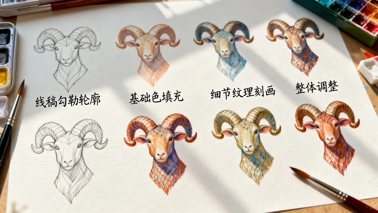 十二星座怎么画最好看？十二星座画法教程大全