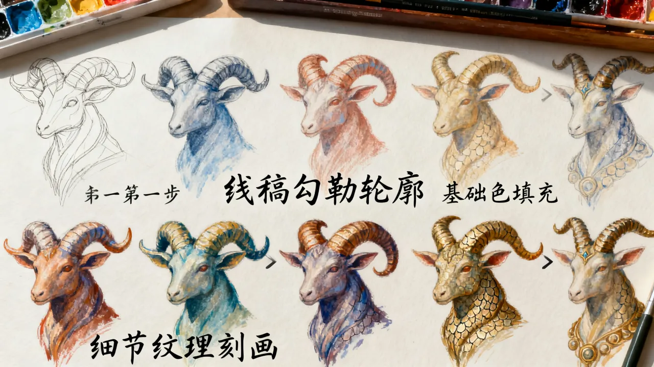 十二星座怎么画最好看?十二星座画法教程大全 十二星座怎么画最好看?十二星座画法教程大全