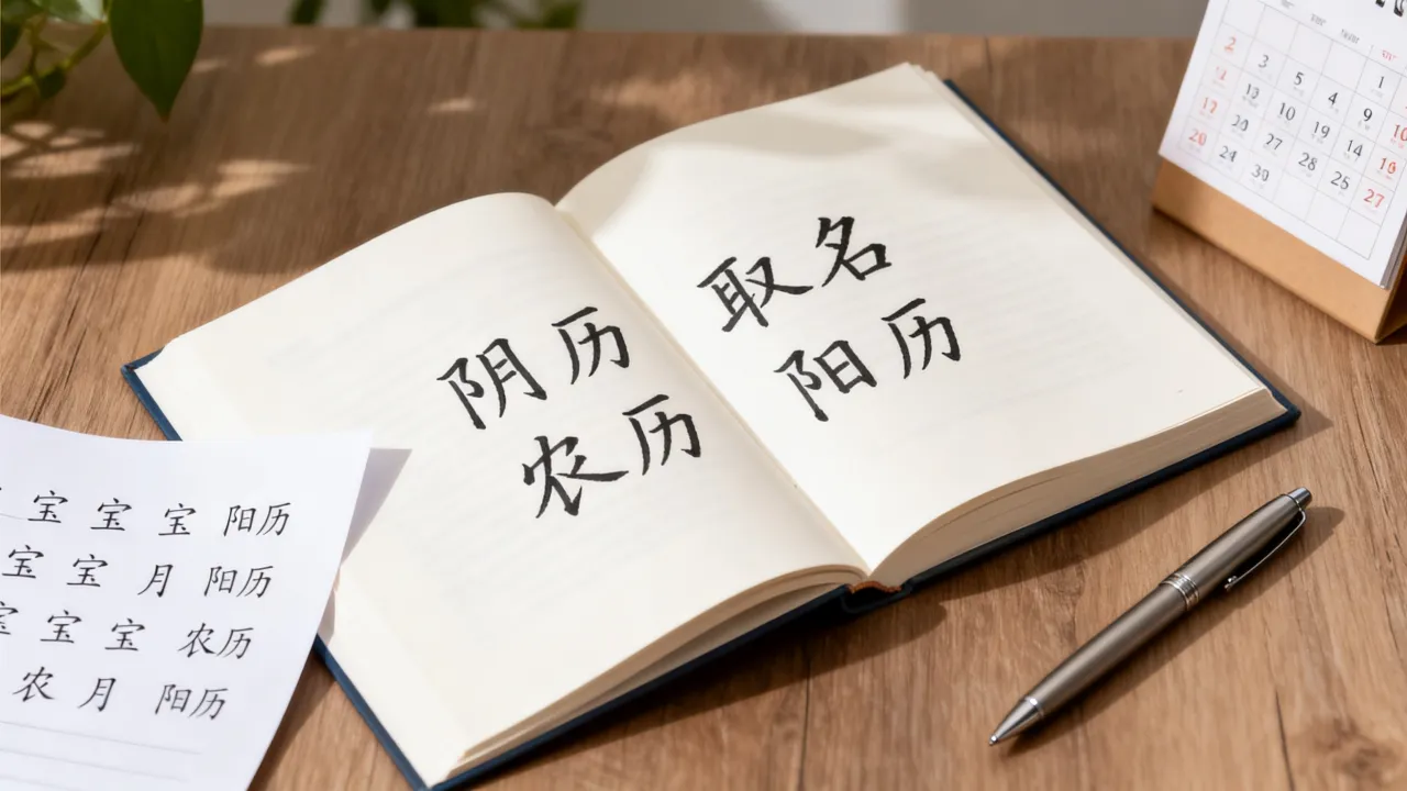 阴历取名网靠谱吗？宝宝起名按农历还是阳历？