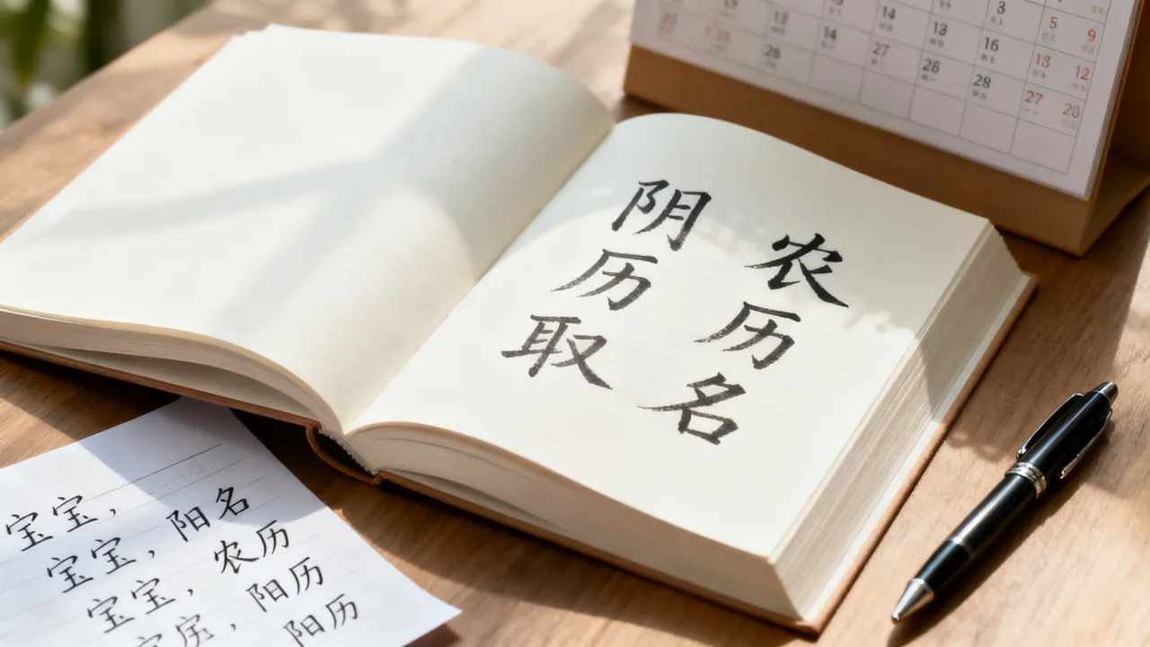 阴历取名网靠谱吗？宝宝起名按农历还是阳历？