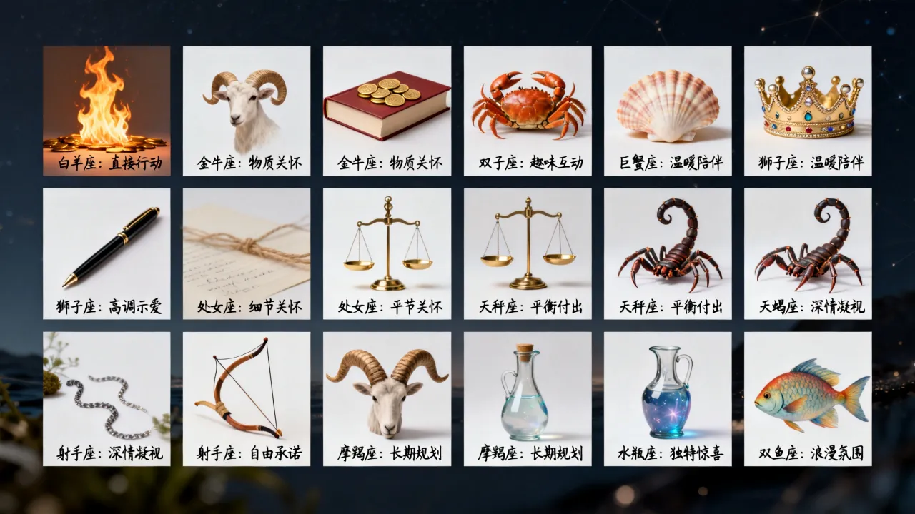 十二星座如何套路表白,十二星座套路表白技巧有哪些 十二星座如何套路表白,十二星座套路表白技巧有哪些