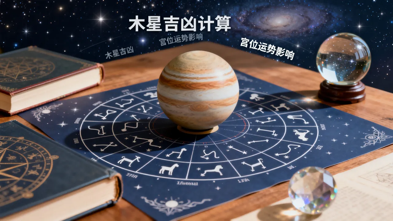木星怎么算得吉凶呢，木星落入星座宫位对运势有何影响