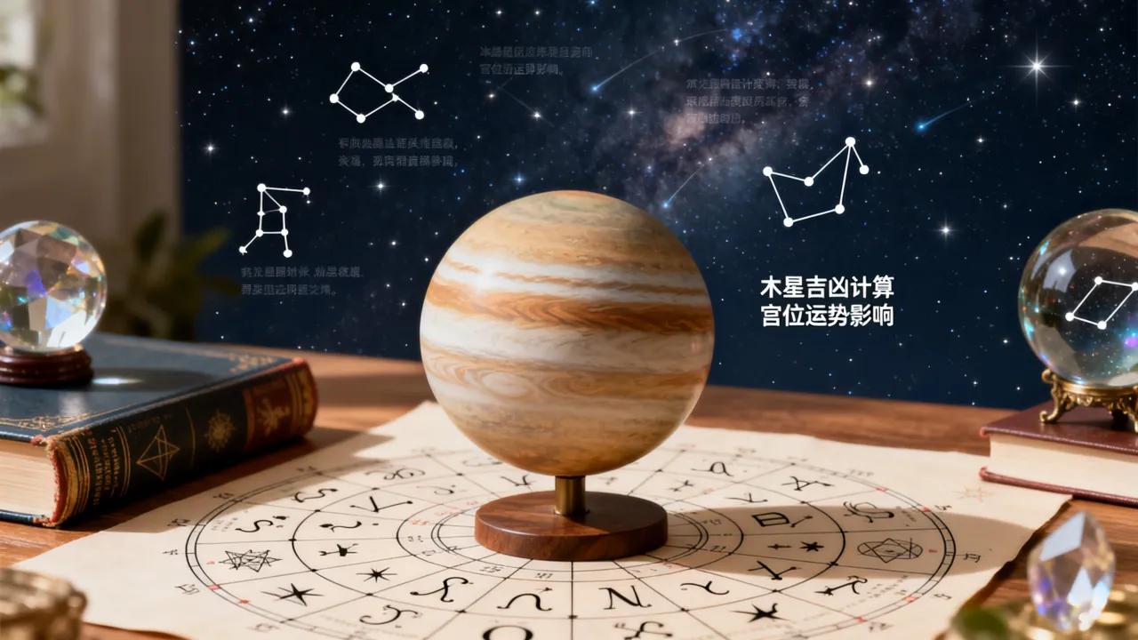 木星怎么算得吉凶呢，木星落入星座宫位对运势有何影响
