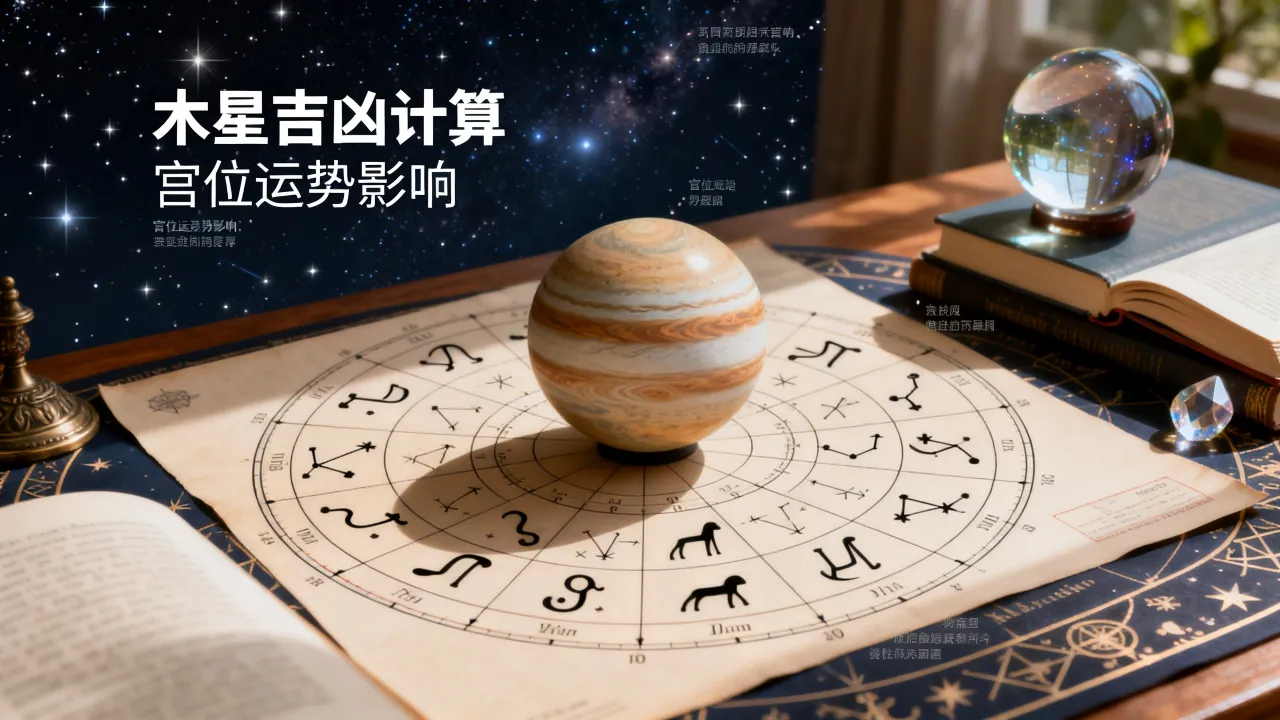 木星怎么算得吉凶呢，木星落入星座宫位对运势有何影响