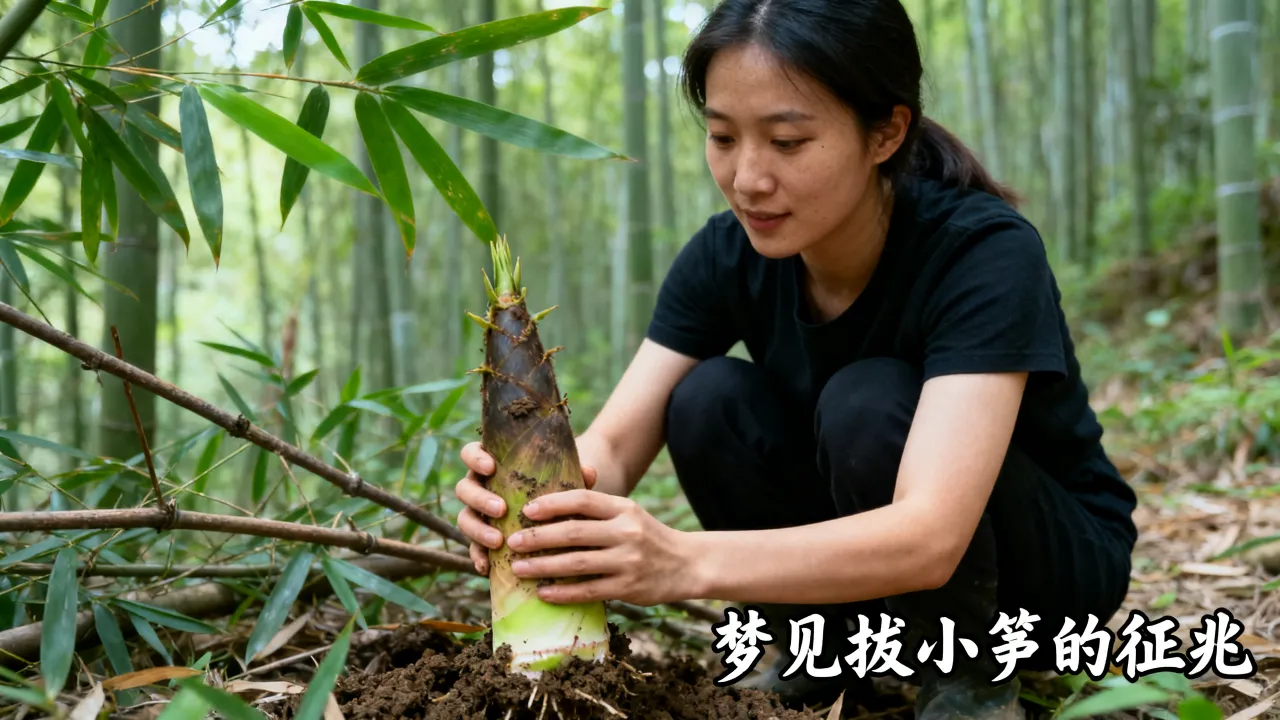梦见拔小笋预兆了什么吗，梦见拔小笋有什么征兆