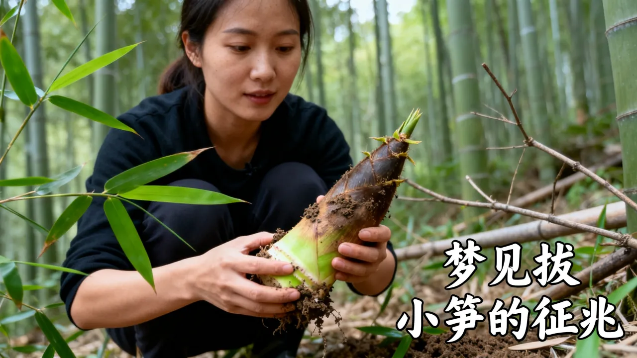 梦见拔小笋预兆了什么吗，梦见拔小笋有什么征兆