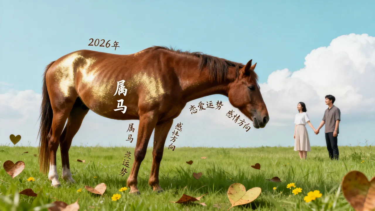 属马人2026年恋爱运势如何，感情方向在哪？