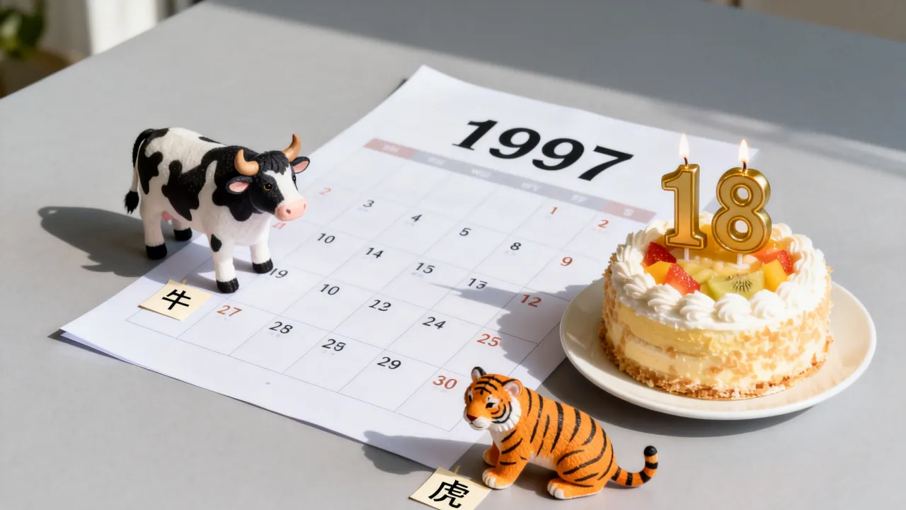 18岁属啥,97年出生的人到底是属牛还是属虎? 18岁属啥,97年出生的人到底是属牛还是属虎?