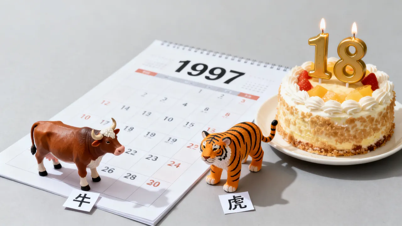 18岁属啥,97年出生的人到底是属牛还是属虎? 18岁属啥,97年出生的人到底是属牛还是属虎?