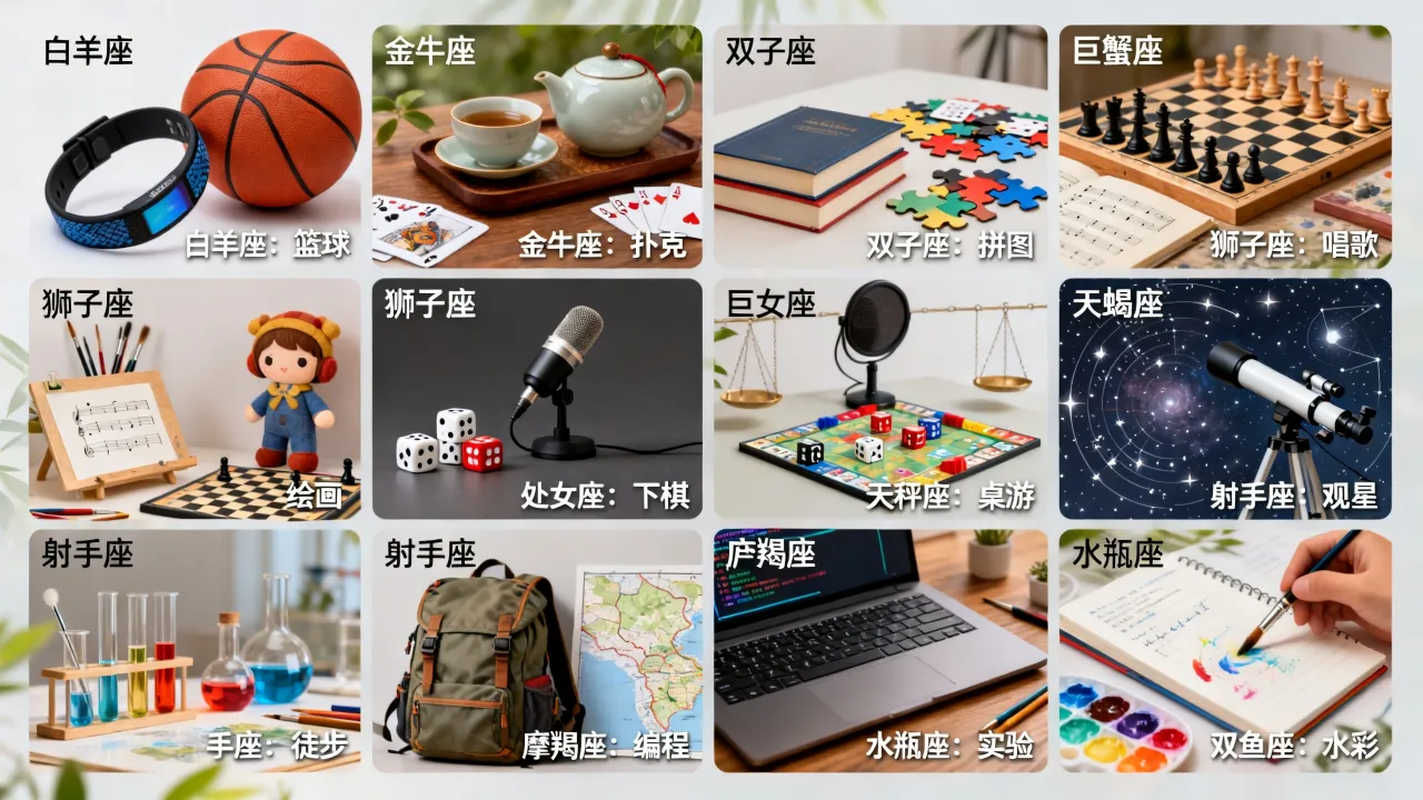 十二星座爱玩什么,十二星座最喜欢玩什么游戏? 十二星座爱玩什么,十二星座最喜欢玩什么游戏?