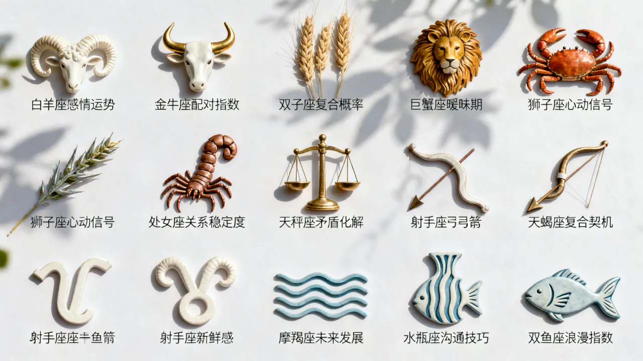 十二星座感情运势怎么看?十二星座感情配对哪个最准? 十二星座感情运势怎么看?十二星座感情配对哪个最准?