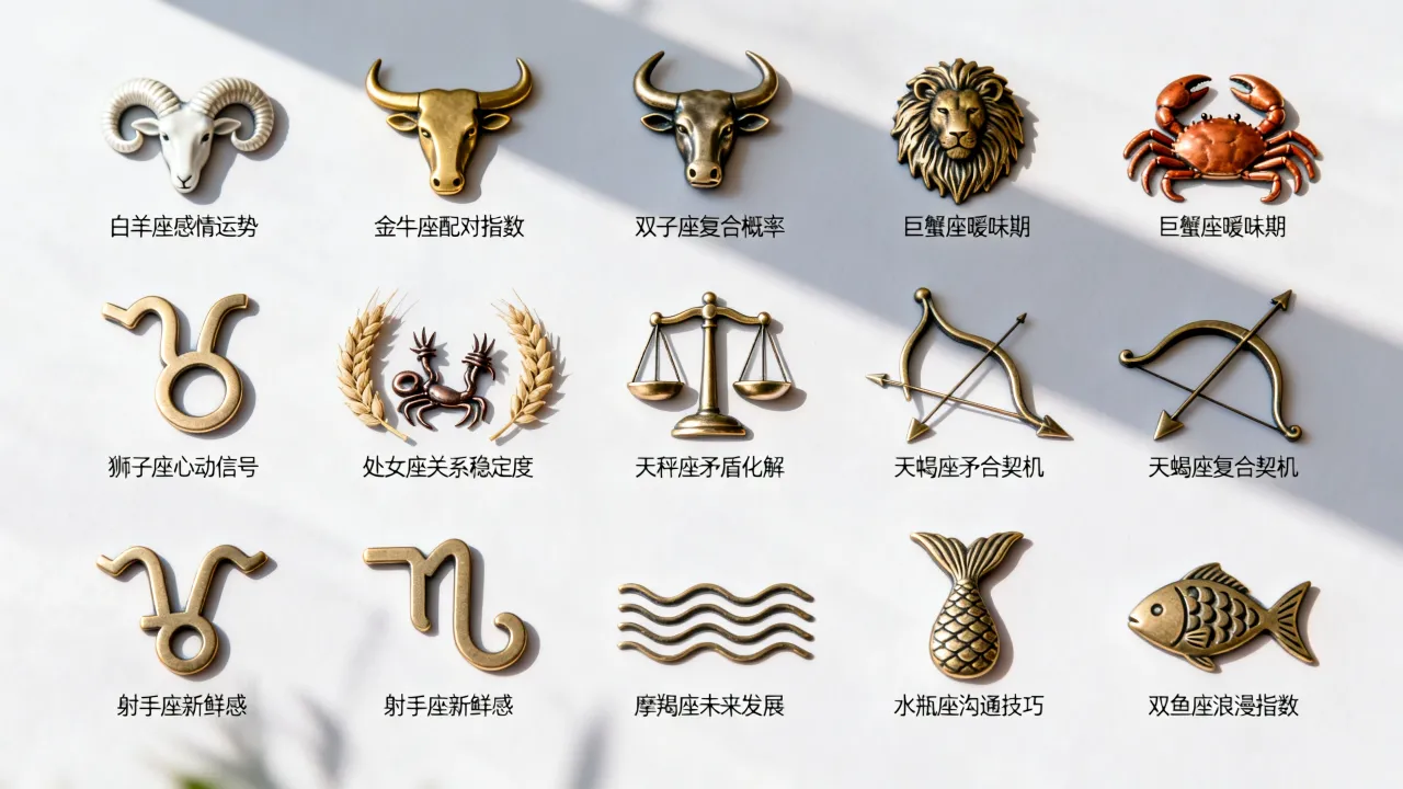 十二星座感情运势怎么看?十二星座感情配对哪个最准? 十二星座感情运势怎么看?十二星座感情配对哪个最准?