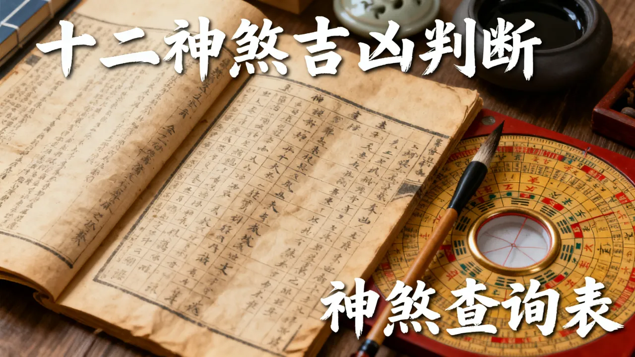 十二神煞怎么判断吉凶,神煞吉凶查询表及详解 十二神煞怎么判断吉凶,神煞吉凶查询表及详解
