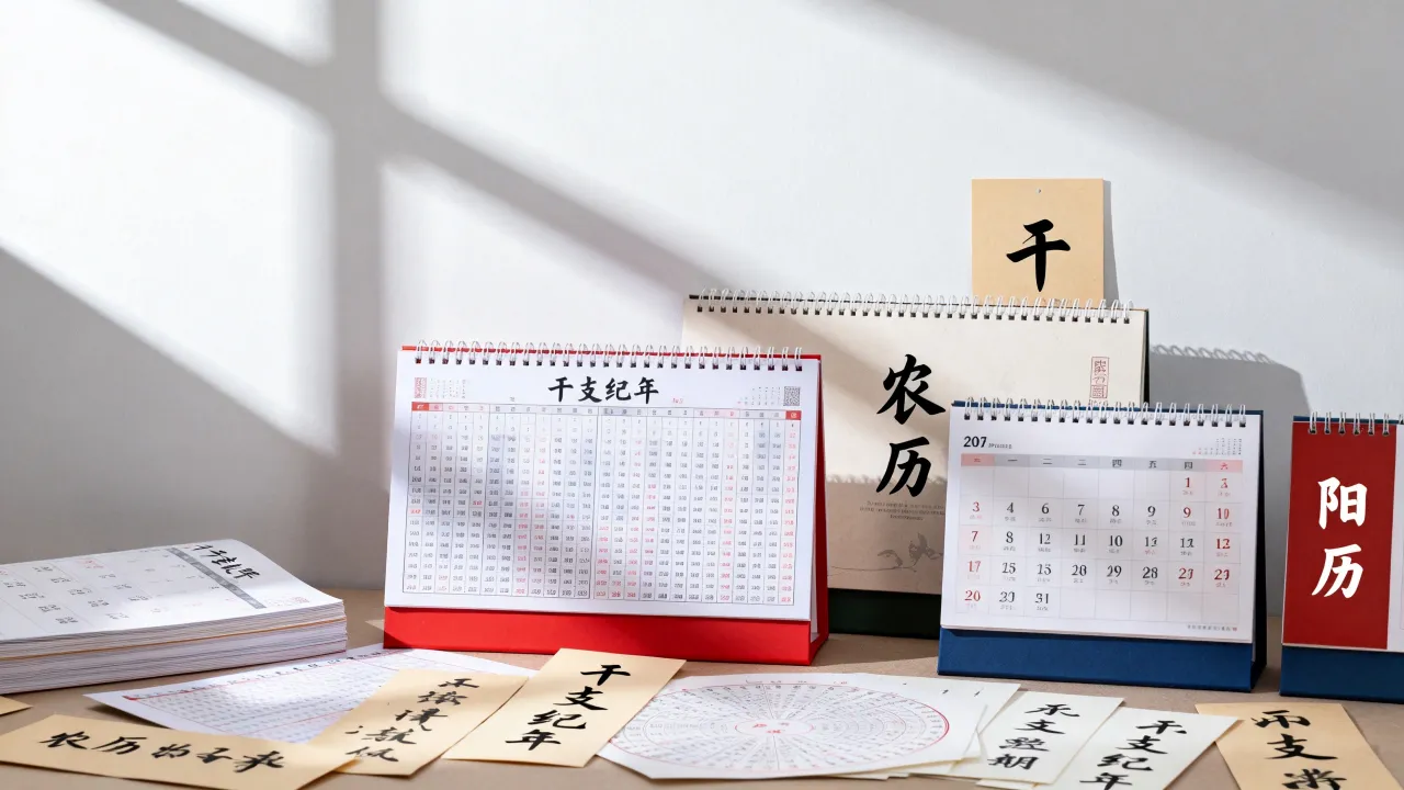 干支纪年是阴历吗？农历和阳历怎么对应