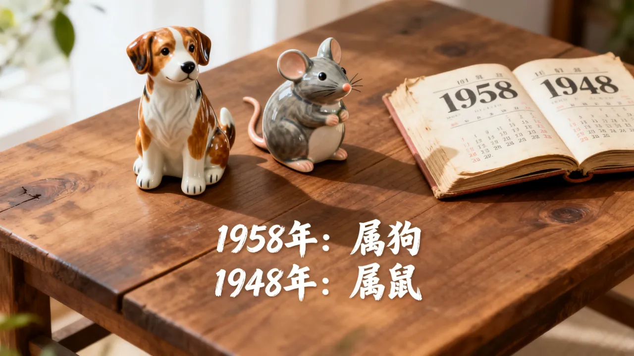 1958年属啥的，48年属啥的生肖是什么？