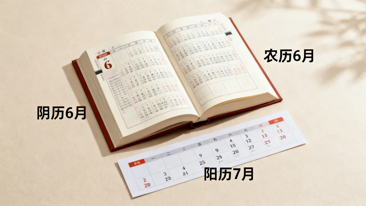阴历6月是农历几月,农历六月到底是阳历几月? 阴历6月是农历几月,农历六月到底是阳历几月?