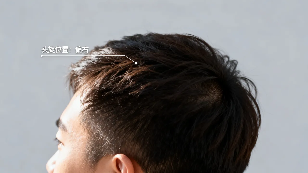 头旋位置偏右的人命运怎么样,头旋偏右命运好不好? 头旋位置偏右的人命运怎么样,头旋偏右命运好不好?