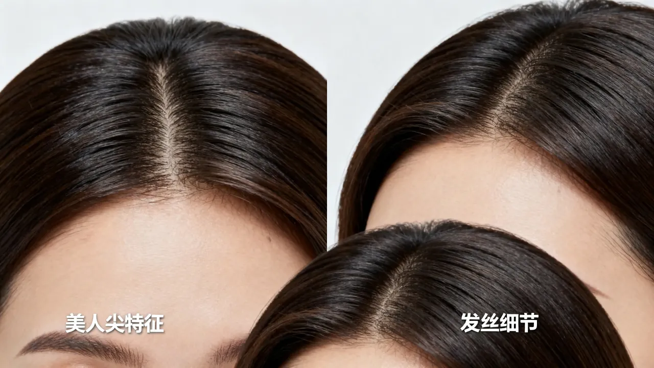 头发美人尖命运如何，女人美人尖头发命运好不好？
