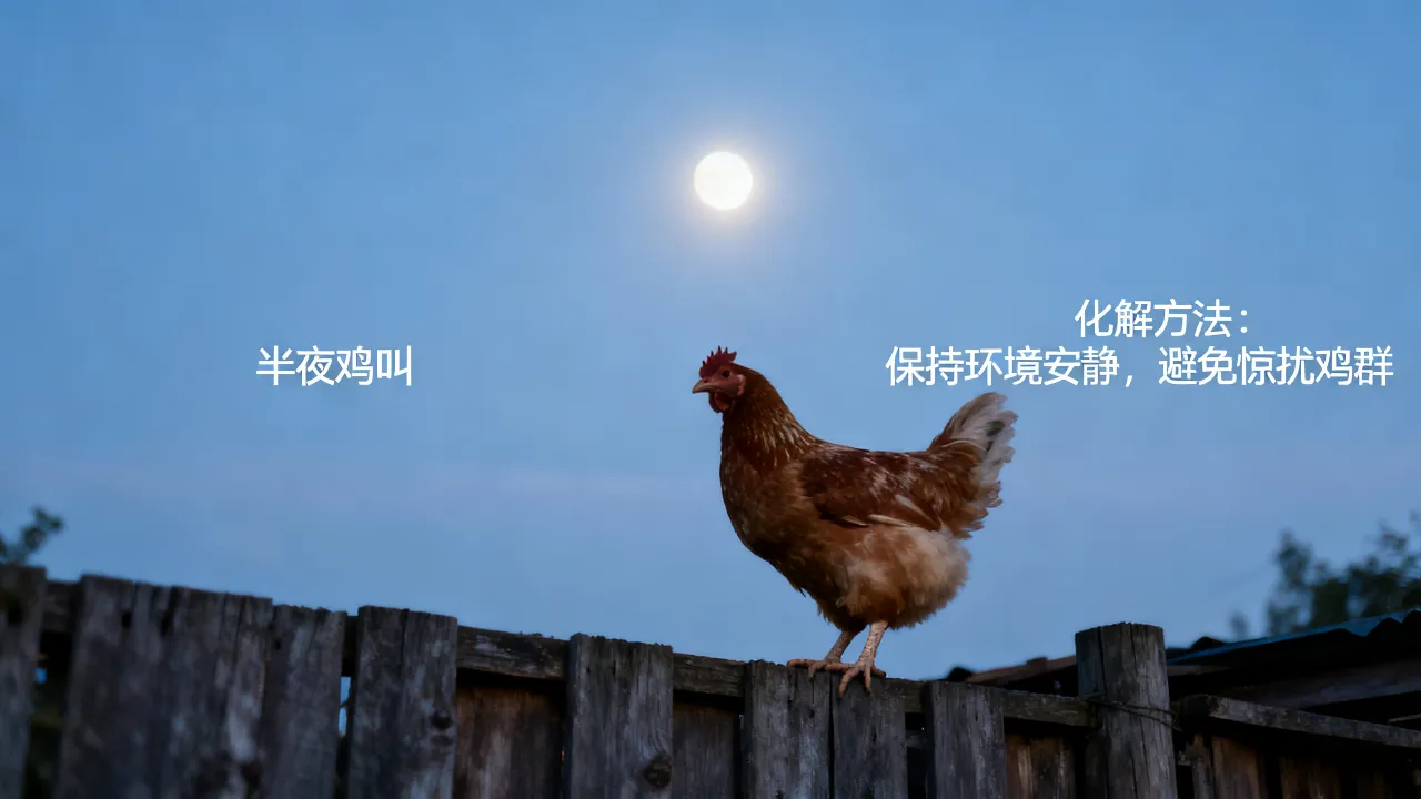鸡半夜叫怎么化解吉凶，半夜鸡叫预示什么灾祸如何破解