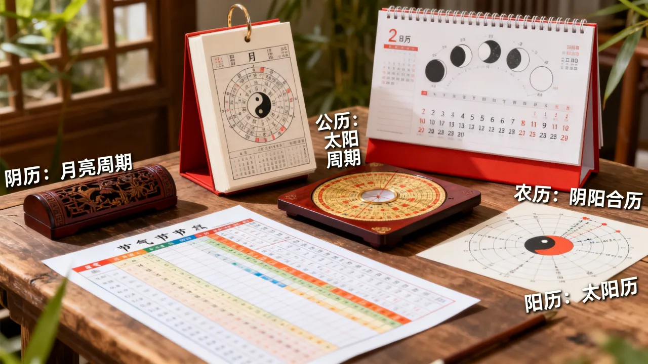 阴历公历农历阳历怎么区分，农历是阴历还是阳历？
