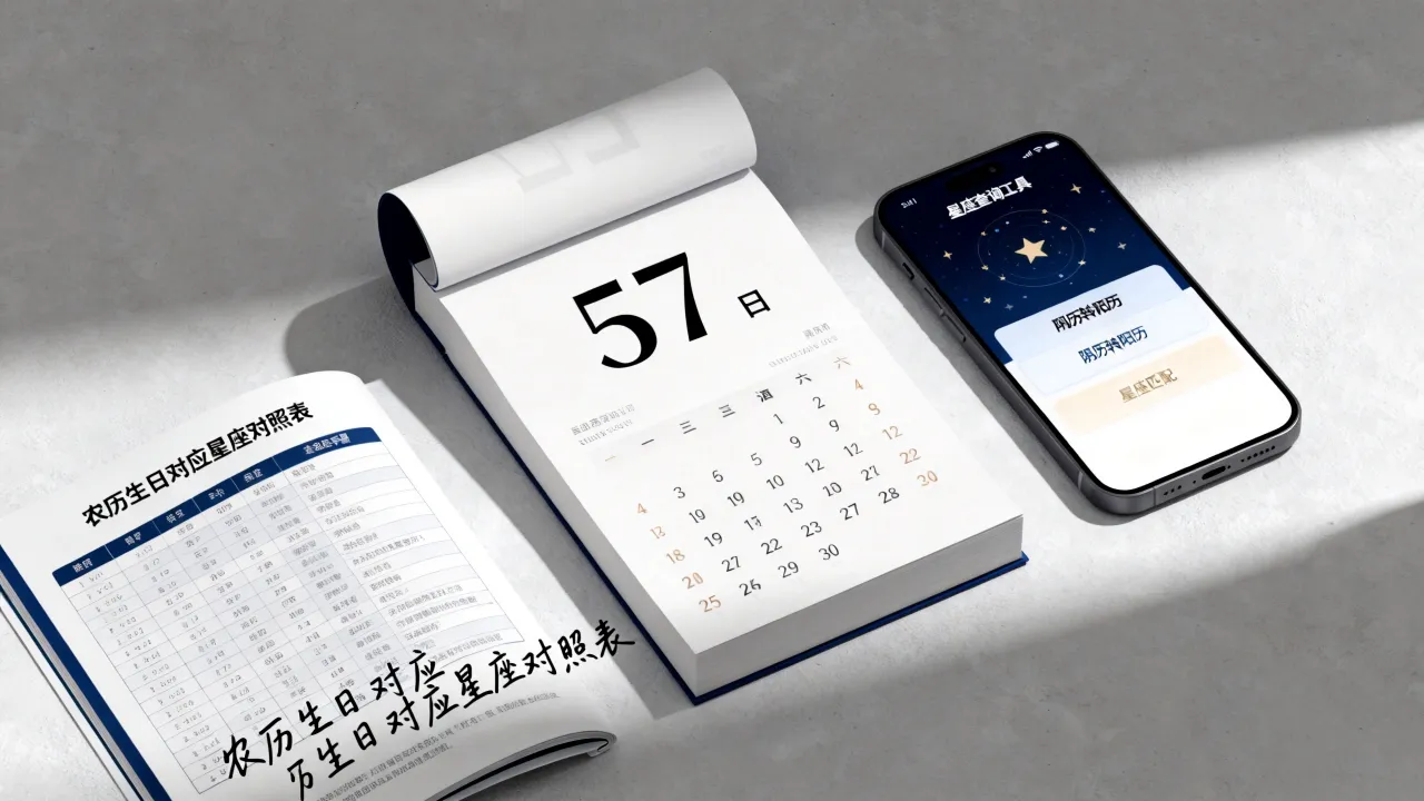 阴历5月7日是什么星座,农历生日对应星座怎么查? 阴历5月7日是什么星座,农历生日对应星座怎么查?