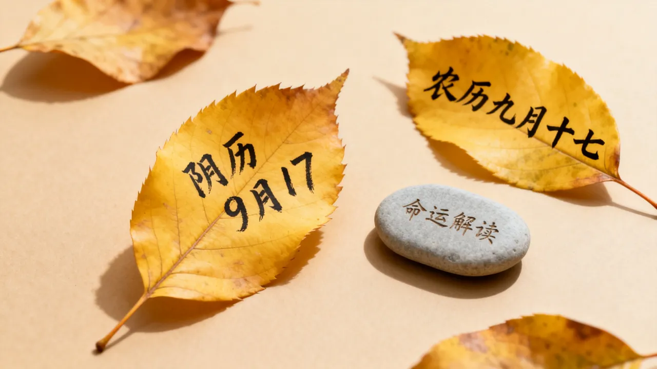 阴历9月17是什么日子，农历九月十七出生的人命运如何