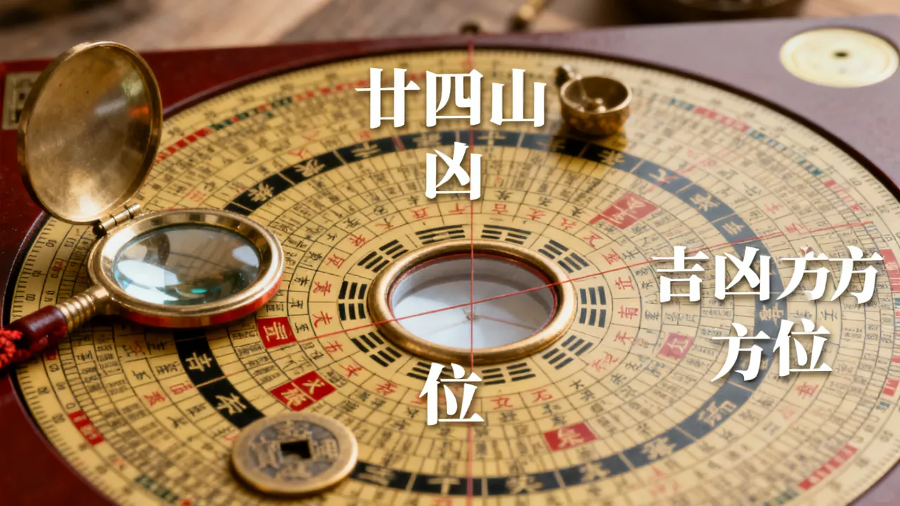廿四山每年吉凶怎么算,风水罗盘二十四山吉凶方位详解 廿四山每年吉凶怎么算,风水罗盘二十四山吉凶方位详解