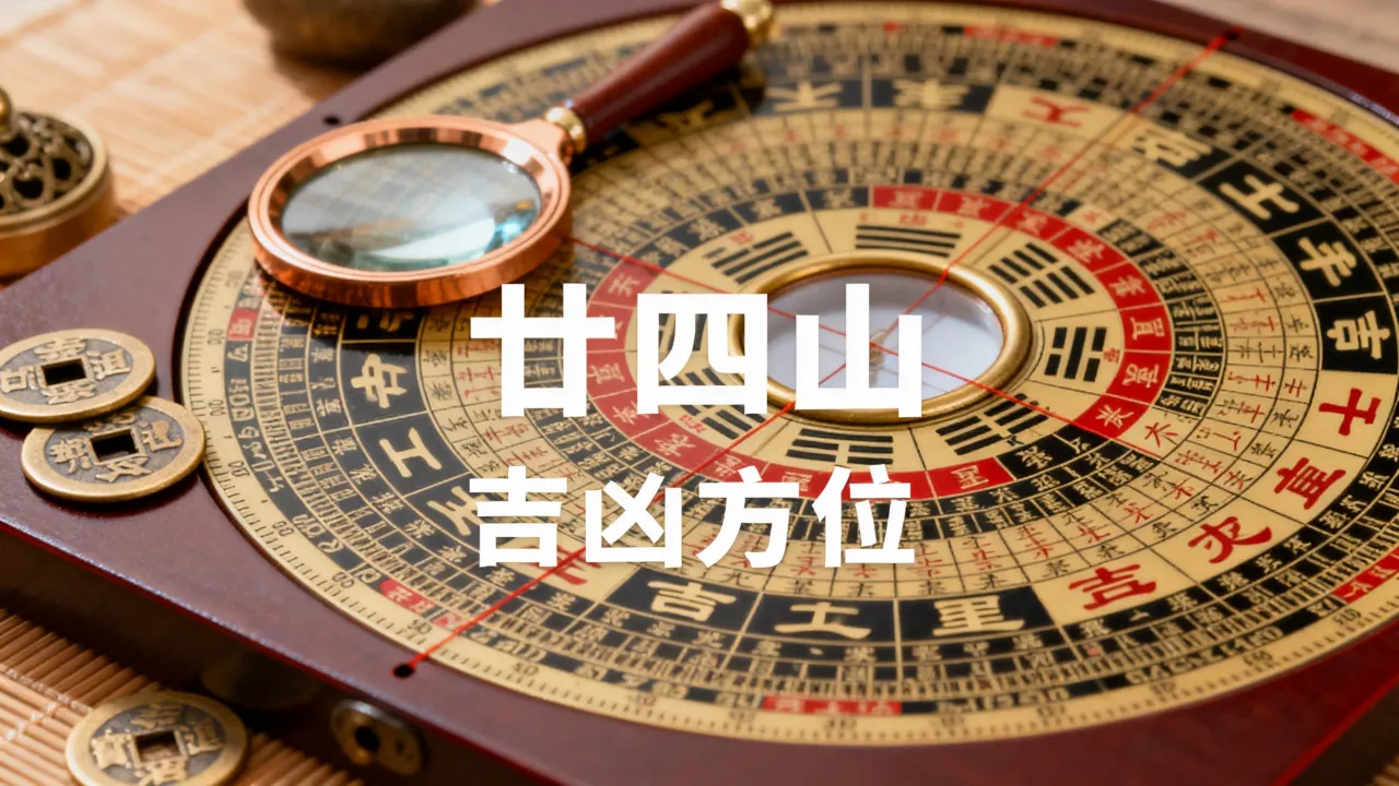 廿四山每年吉凶怎么算,风水罗盘二十四山吉凶方位详解 廿四山每年吉凶怎么算,风水罗盘二十四山吉凶方位详解