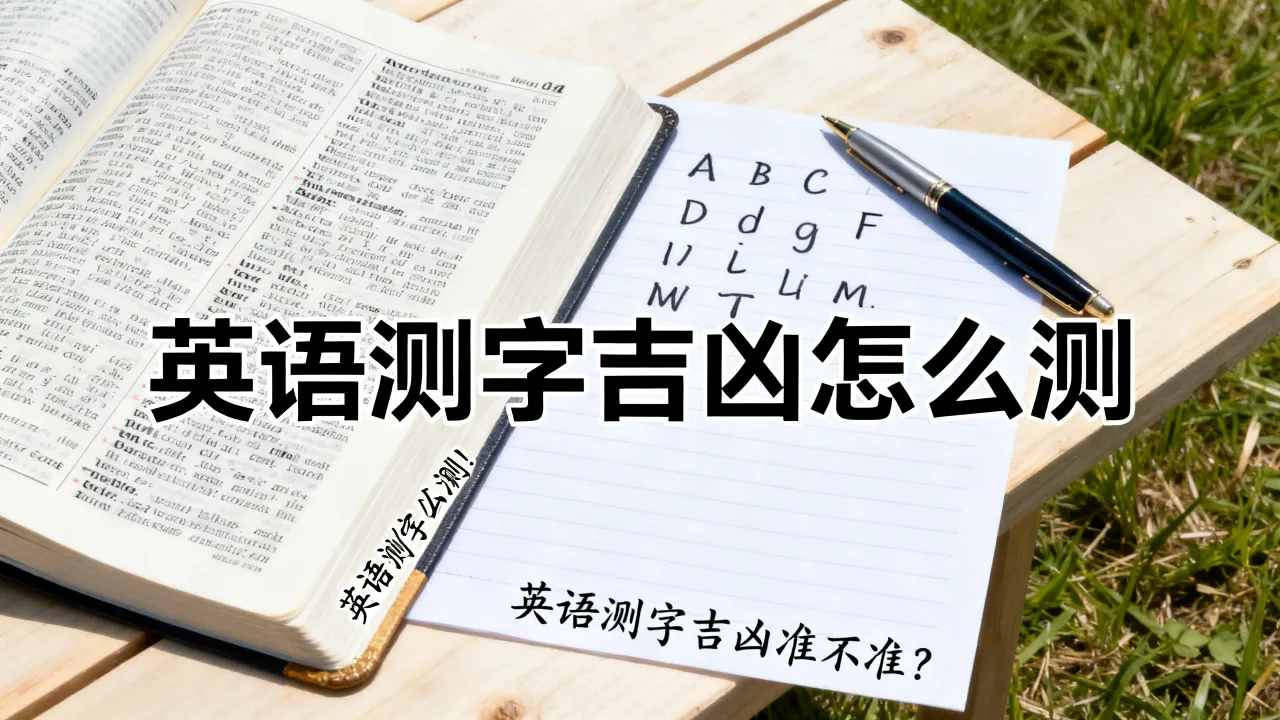 英语测字吉凶怎么测,英语测字吉凶准不准? 英语测字吉凶怎么测,英语测字吉凶准不准?