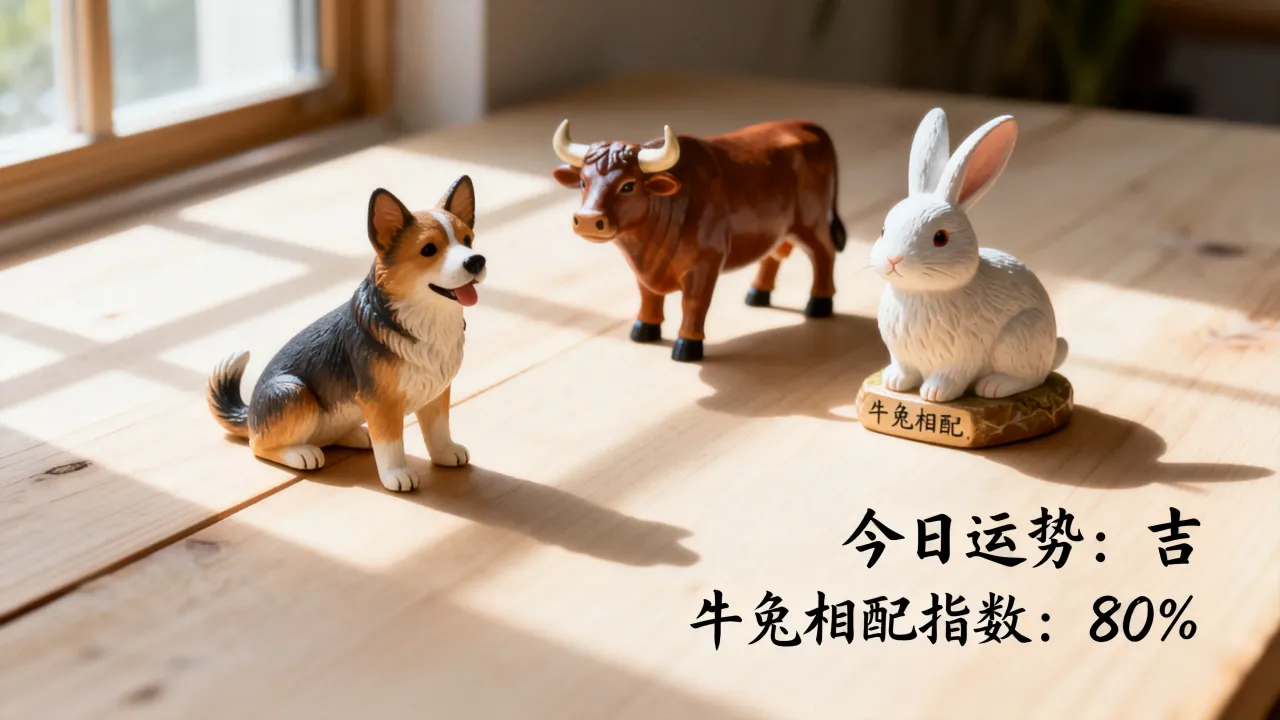 属狗今日运势如何，属牛男和属兔女到底相配吗？