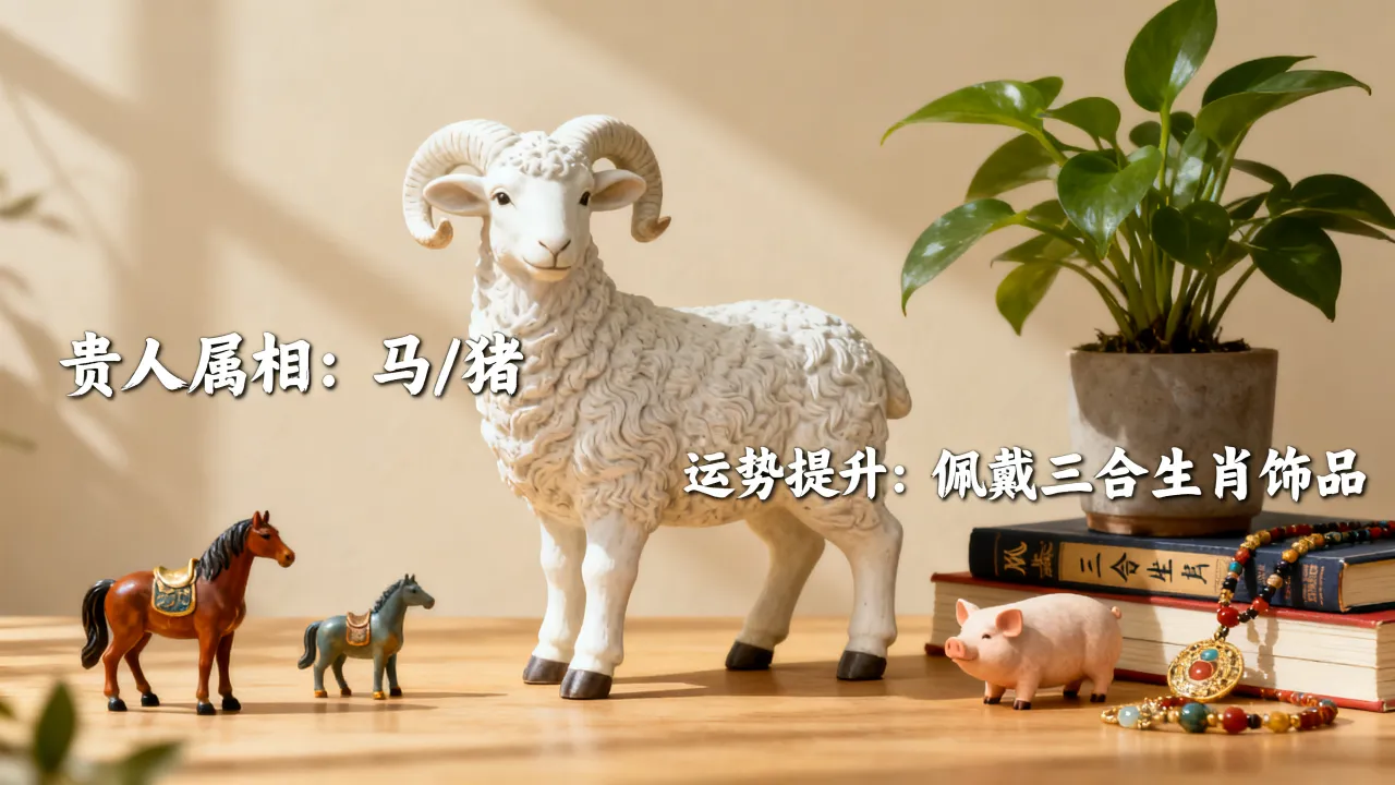 属羊人2026年贵人属相是谁,2026生肖羊运势如何提升 属羊人2026年贵人属相是谁,2026生肖羊运势如何提升