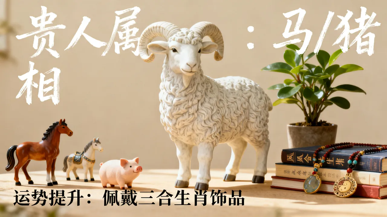 属羊人2026年贵人属相是谁,2026生肖羊运势如何提升 属羊人2026年贵人属相是谁,2026生肖羊运势如何提升
