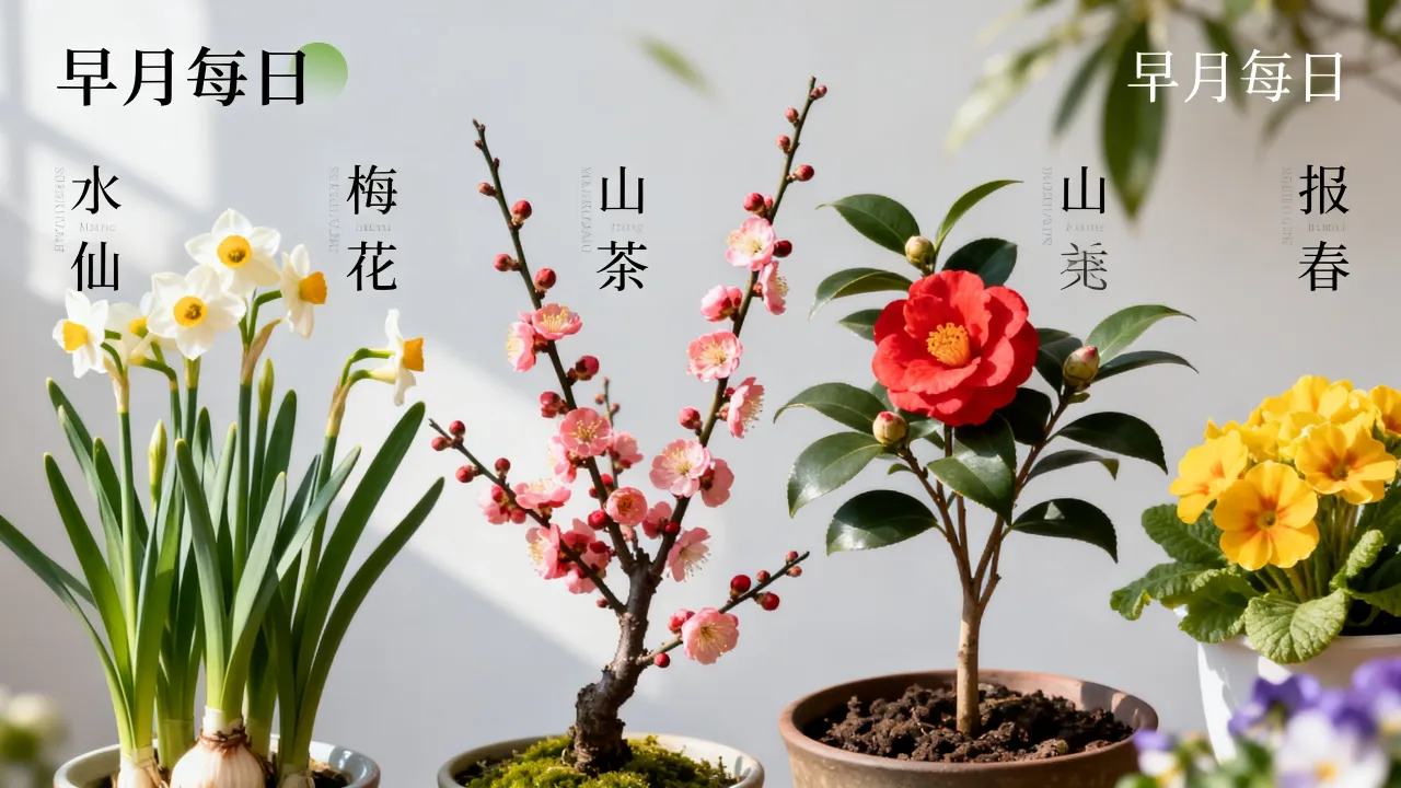 阴历正月花卉每日开什么花,正月每日花卉有哪些 阴历正月花卉每日开什么花,正月每日花卉有哪些