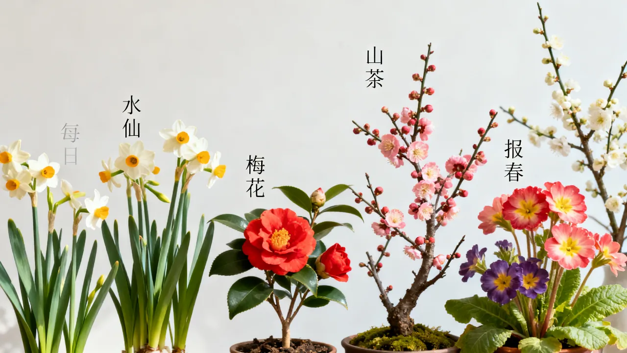 阴历正月花卉每日开什么花,正月每日花卉有哪些 阴历正月花卉每日开什么花,正月每日花卉有哪些