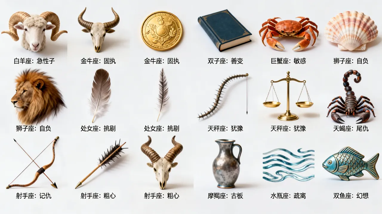 十二星座的bug是什么?十二星座隐藏bug有哪些 十二星座的bug是什么?十二星座隐藏bug有哪些