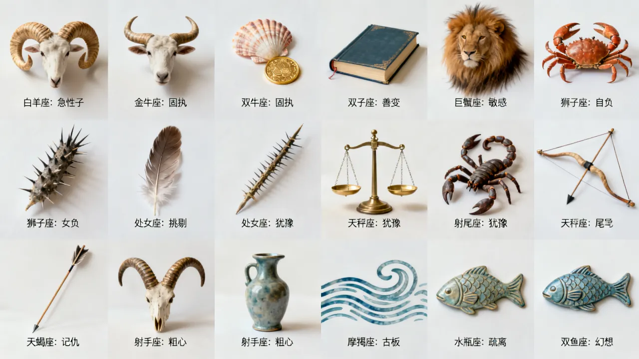 十二星座的bug是什么?十二星座隐藏bug有哪些 十二星座的bug是什么?十二星座隐藏bug有哪些