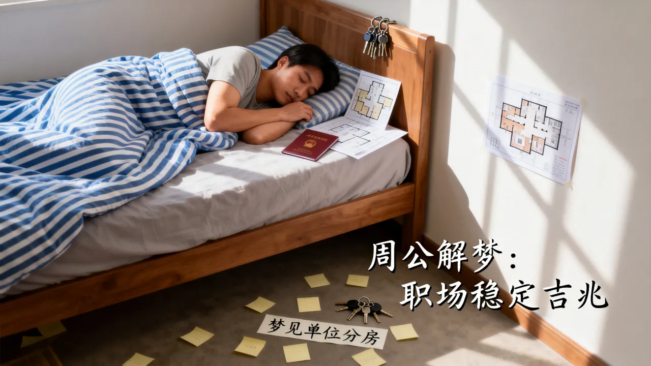 梦见单位分房子是啥意思，周公解梦有何预兆？