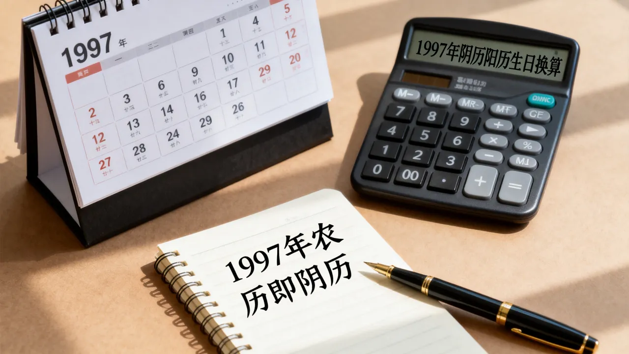 1997年农历是阴历吗?1997年阴历阳历生日换算查询 1997年农历是阴历吗?1997年阴历阳历生日换算查询