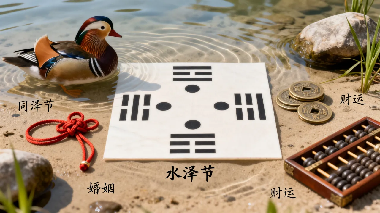 水泽节命里注定是什么?水泽节卦对婚姻财运的影响,水泽节命运详解 水泽节命里注定是什么?水泽节卦对婚姻财运的影响,水泽节命运详解